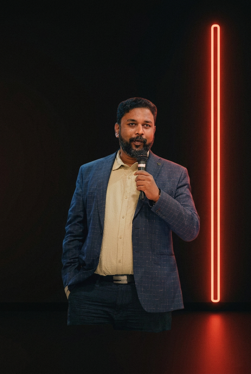 Ajith Kumar G., facilitator of the Trivandrum Failure Club